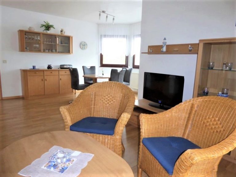 Wohnzimmer mit Erker